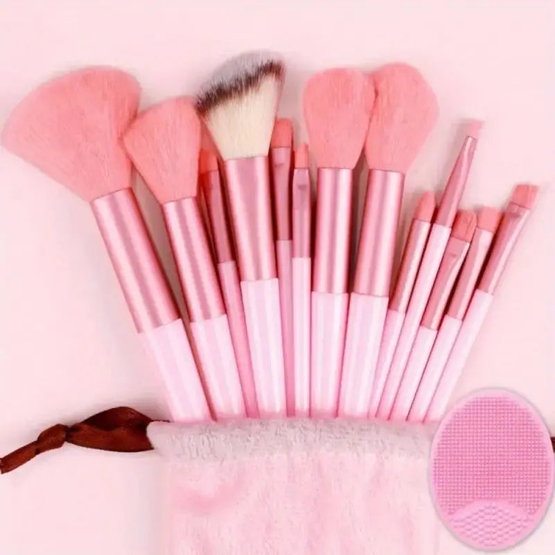 Professional Makeup Brush Set - Soft Fluffy Kabuki & Blending Brushes for Foundation, Powder, Eyeshadow | Beauty Tools Kit