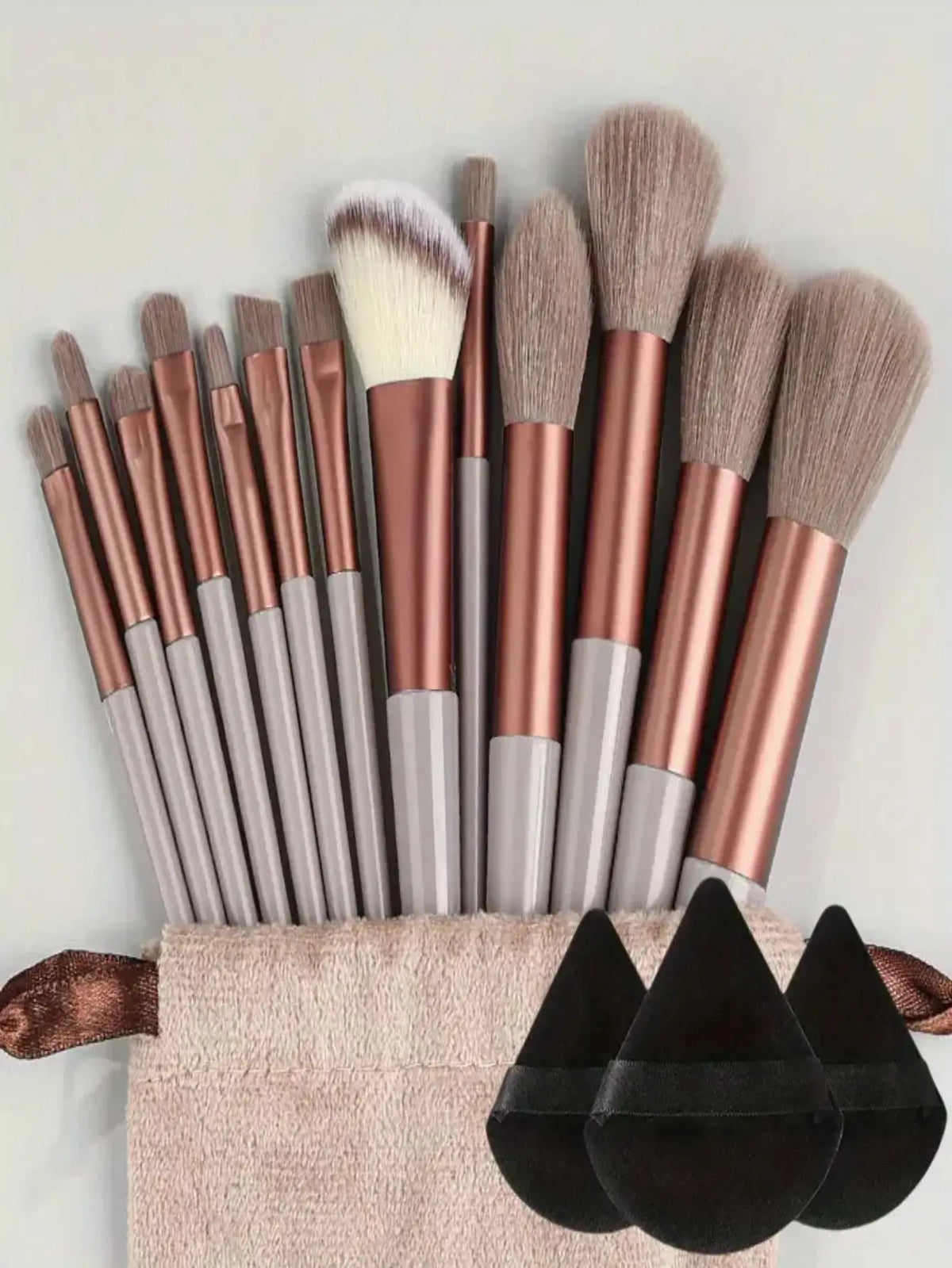 Professional Makeup Brush Set - Soft Fluffy Kabuki & Blending Brushes for Foundation, Powder, Eyeshadow | Beauty Tools Kit