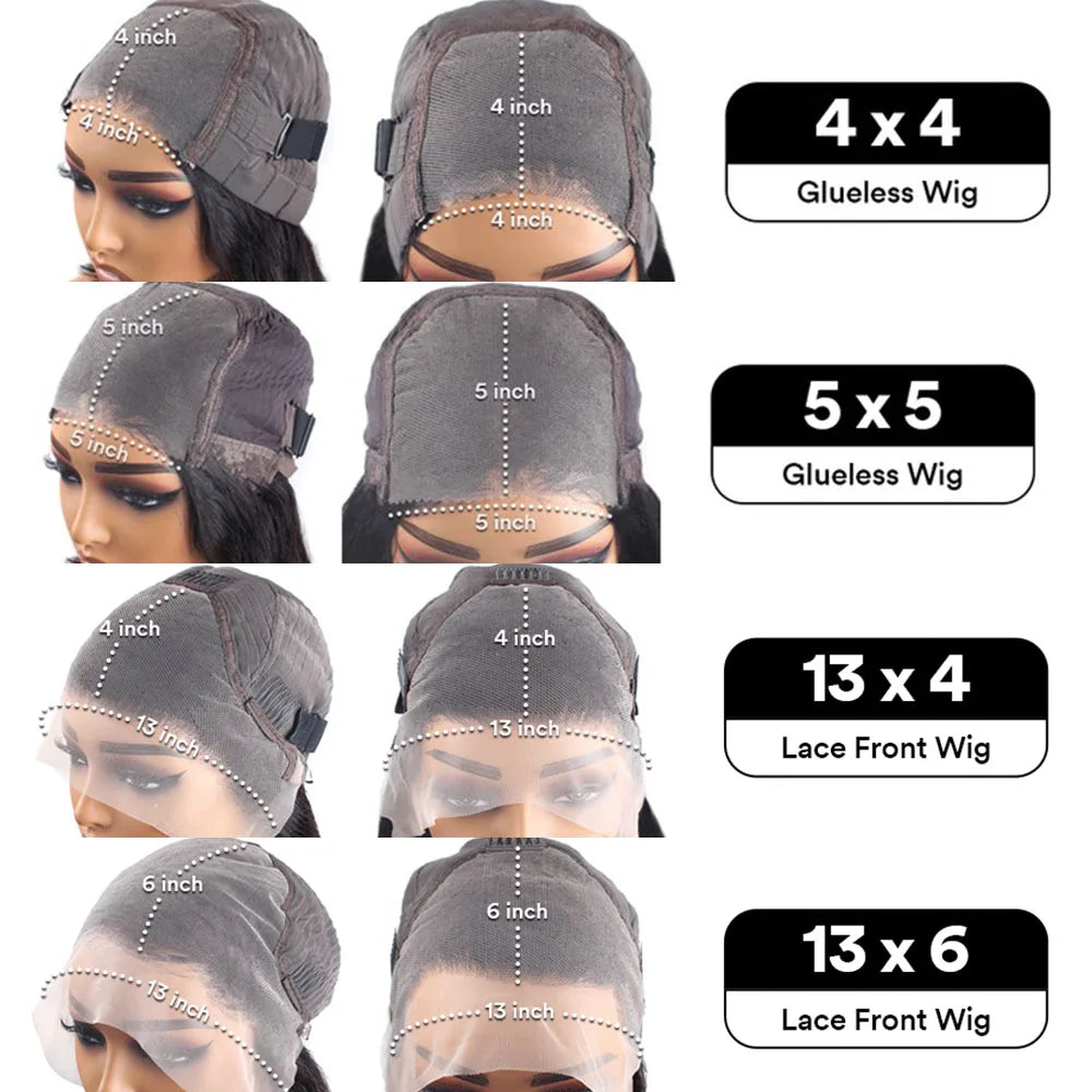 Glamazon Curly Glueless Wigs Human Hair Ready To Wear 13x6 Deep Wave Hd Lace Front Human Hair Wig Transparent Curly Water Wave Lace Wigs