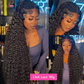 Glamazon Curly Glueless Wigs Human Hair Ready To Wear 13x6 Deep Wave Hd Lace Front Human Hair Wig Transparent Curly Water Wave Lace Wigs